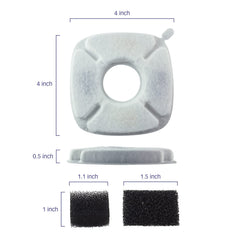 PET STANDARD pre-filter sponge helps extend filter life by trapping debris.