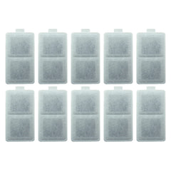 PET STANDARD replacement filter pack-10 for Whisker City fountains keeps water clean for pets.