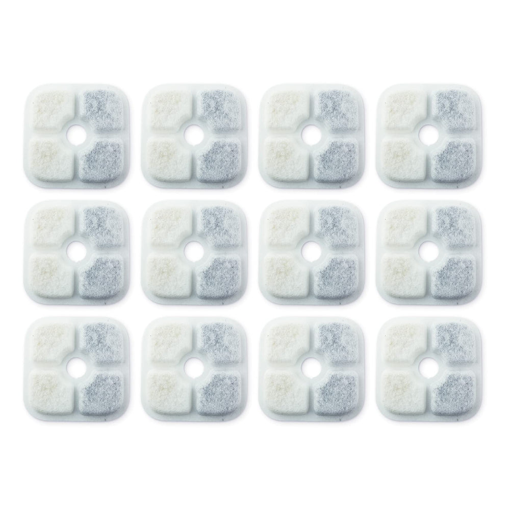 PET STANDARD water filter pack 12 for Catit PIXI enhances water freshness for pets