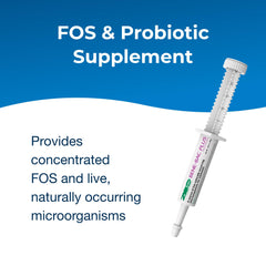Close-up of Bene-Bac Plus gel texture showing a palatable probiotic blend for pets.
