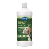 PetAg Dyne high-calorie liquid bottle pour supports energy for active dogs.