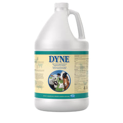 PetAg Dyne high-calorie liquid bottle for energy support in livestock.
