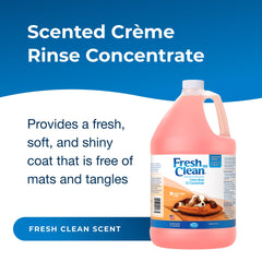 PetAg Creme Rinse being diluted for gentle grooming and coat care