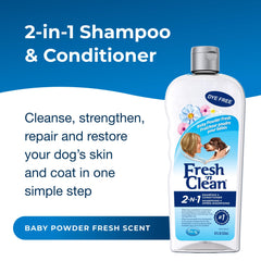 PetAg Fresh ’n Clean lather demonstrates one-step cleansing and conditioning