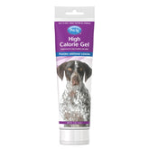 PetAg high-calorie gel for dogs chicken flavor pour demonstrates easy feeding.
