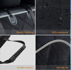 Petalage seat anchors and safety belt openings help secure coverage during journeys.