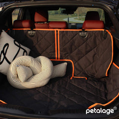 Petalage seat anchors secure the bottom to prevent shifting during drives.