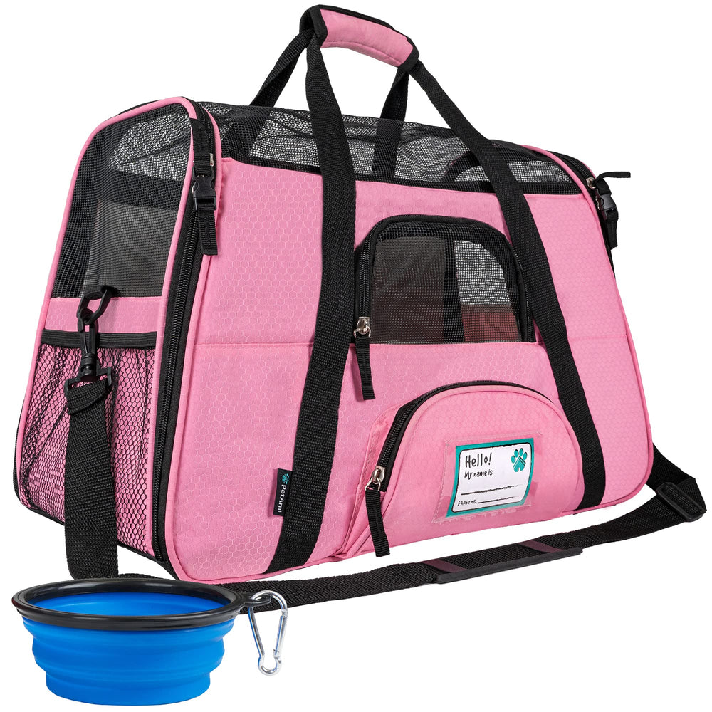 PetAmi airline approved pet carrier under seat for easy in-flight travel