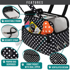 PetAmi airline-approved carrier supports convenient travel for small pets.
