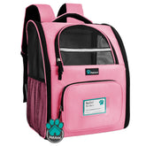 PetAmi dog backpack carrier interior view showing roomy space for pets on the move.