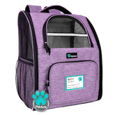 PetAmi dog backpack carrier side entry for easy access.