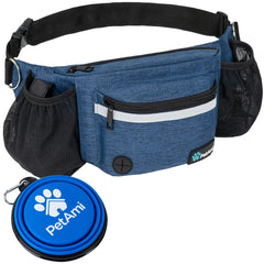 PetAmi dog fanny pack with collapsible bowl for on-the-go hydration