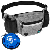 PetAmi Dog Fanny Pack front pocket for quick access to treats during walks.