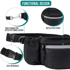 PetAmi built-in poop bag dispenser for quick cleanup