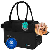 PetAmi dog purse carrier under-seat design for travel