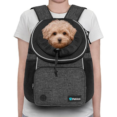 PetAmi poop bag dispenser on the carrier adds walking convenience