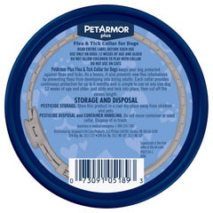 PetArmor Plus dog collar provides all-in-one protection against fleas and ticks