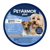 PetArmor Plus dog collar close-up showing secure buckle and durable design.