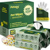 Petazy Dog Wipes full-body clean for muddy paws after outdoor play