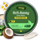 Petazy Itch Away paw balm tube ready for on-the-go paw care