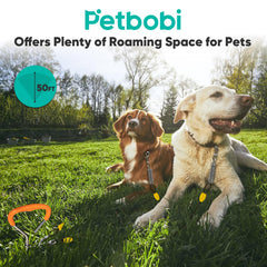 Petbobi 360-degree rotating clips prevent tangling during use.