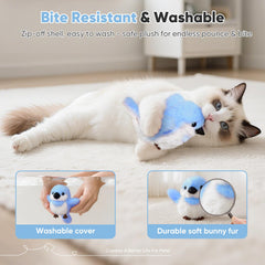 Petbobi cat toy motion activation engages curious cats.