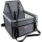 Petbobi small dog car seat folded for compact storage.