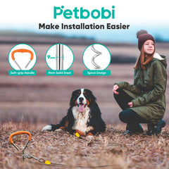 Petbobi 5-inch spring buffer absorbs shocks for smoother play.