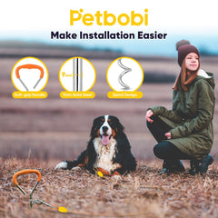 Petbobi 5-inch spring absorbing shock during play