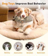 Petbobi Squeaky Dog Toy β 23.5-inch plush size for bigger playtime.