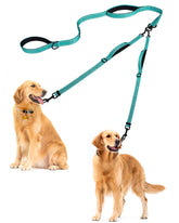 PetBonus Double Dog Leash No-Tangle: reduces tangling during walks.