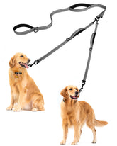 PetBonus Double Dog Leash with swivel to prevent tangles during walks