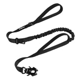 PetBonus heavy-duty tactical leash in use, showing 5 ft length for strong dog control.