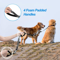 PetBonus leash highlights reflective stitching for night visibility