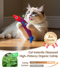 PetBusy soft plush cat toy showcases baby-grade materials for gentle play.