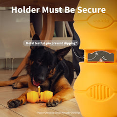 PetClan Chewise Bully Stick Holder in heavy-duty nylon for durability.