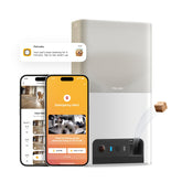 Petcube Bites 2 Lite front view for home monitoring with pets nearby