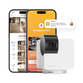 Petcube Cam 360 provides full-room coverage for constant monitoring.