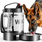 PETDOTT 77oz bottle cap close-up shows leak-proof seal for mess-free travel.