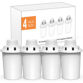 PETDOTT replacement filters for large dog fountain with vertical filtration for clean water