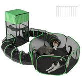 PetEase Catio outdoor enclosure with panorama mesh for safe outdoor time