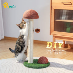 PETEPELA two-height cat scratcher enabling climbing indoors