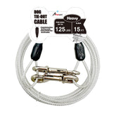 Petest 15ft reflective tie-out cable for secure outdoor tethering