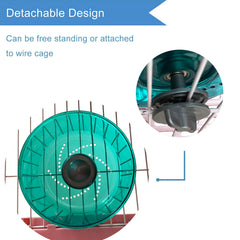 Petest-hamster-wheel-wire-habitat-attachment compatible for wired habitats.