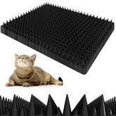 Petfolio cat-repellent mat 16x13 placed indoors and outdoors to deter curious felines safely.