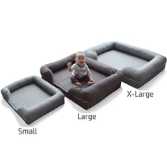 PetFusion Ultimate Dog Bed waterproof cover demonstrates easy cleaning and spill resistance