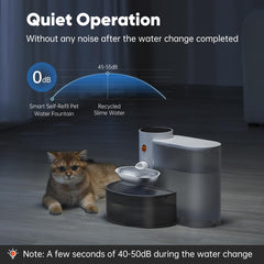 3.5L water tank supports week-long hands-free hydration