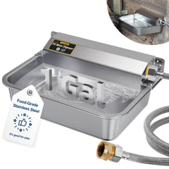 PETHIND automatic water dispenser in outdoor setup showing hands-free hydration
