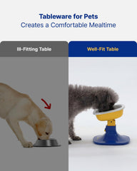 PETHROOM Well Fit non-slip base keeps bowls secure during meals