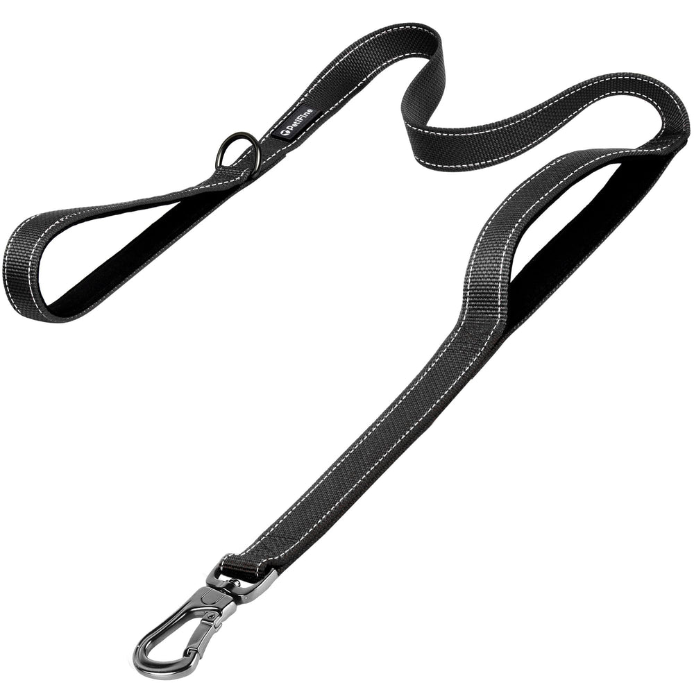 PetiFine 6ft heavy-duty leash with secure clip for dependable everyday walks.